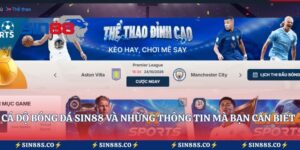 Cá Độ Bóng Đá Sin88 Và Những Thông Tin Mà Bạn Cần Biết