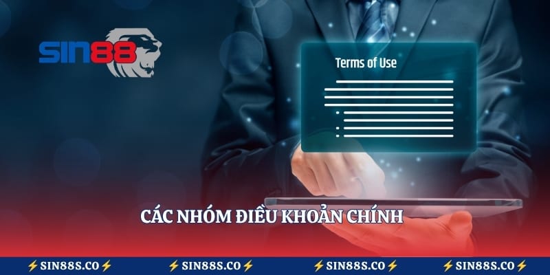 Các nhóm điều khoản chính